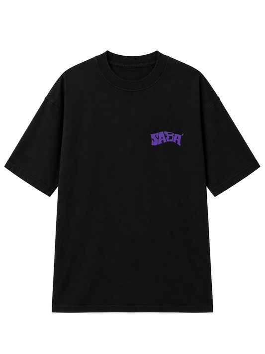 Camiseta Oversized Sabá Originals Preta